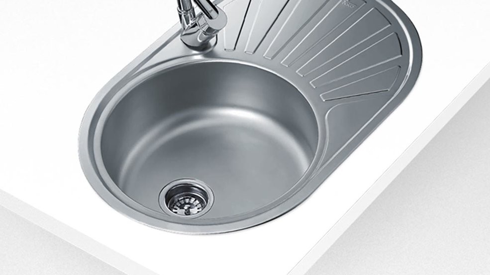 DR 77 1B 1D Ankastre Eviye Paslanmaz Çelik 77 cm 40127315