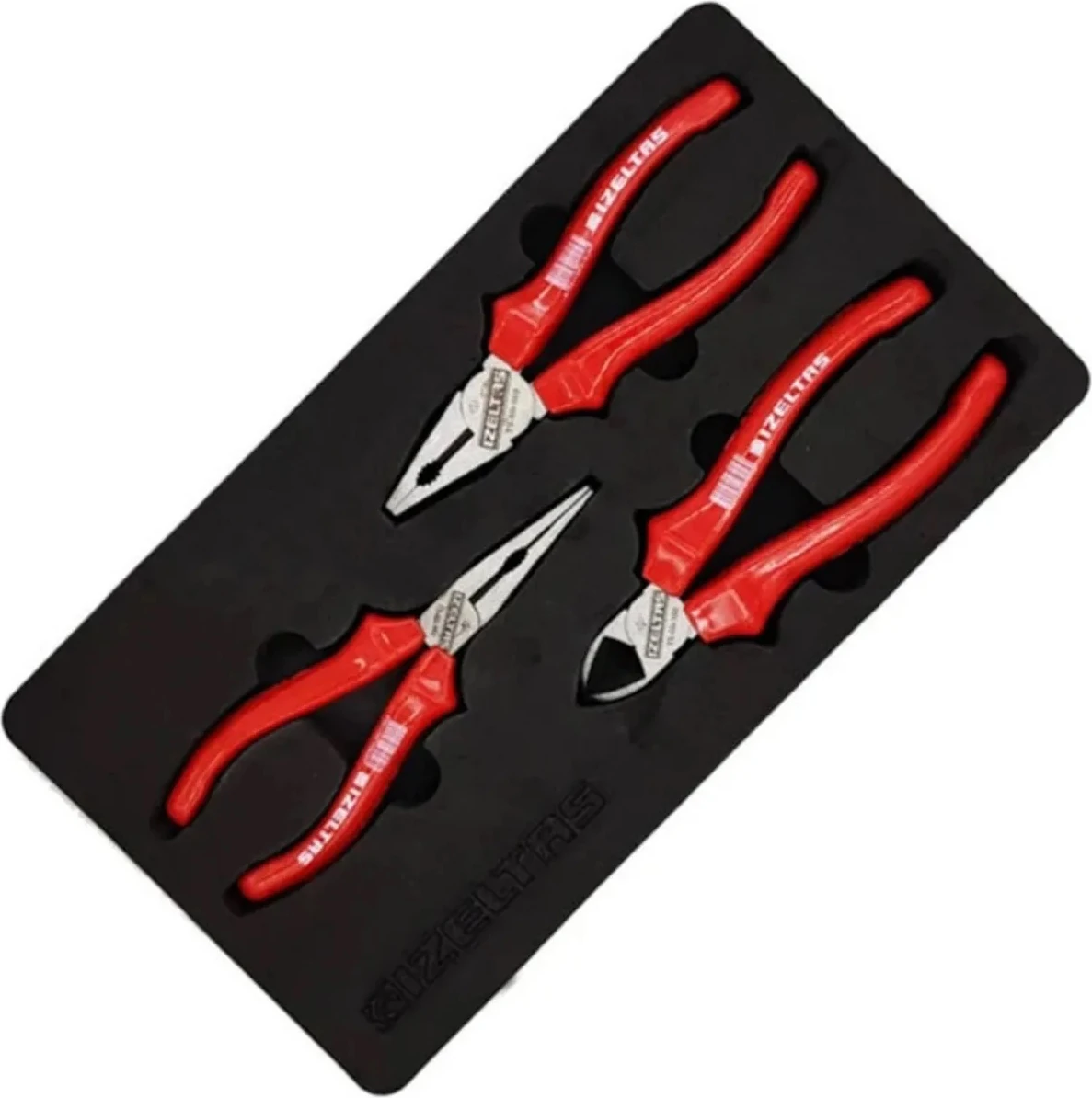 İzeltaş Opak Seri Pense Yankeski Kargaburun Seti 160 mm 3'lü