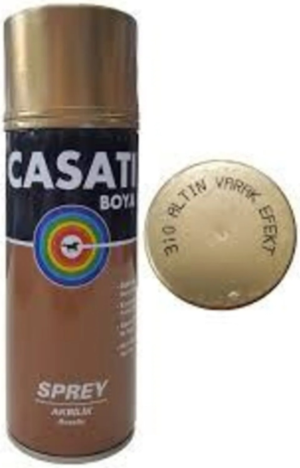 CASATİ Sprey Metalik Altın Varak Efekt S310 400 ml