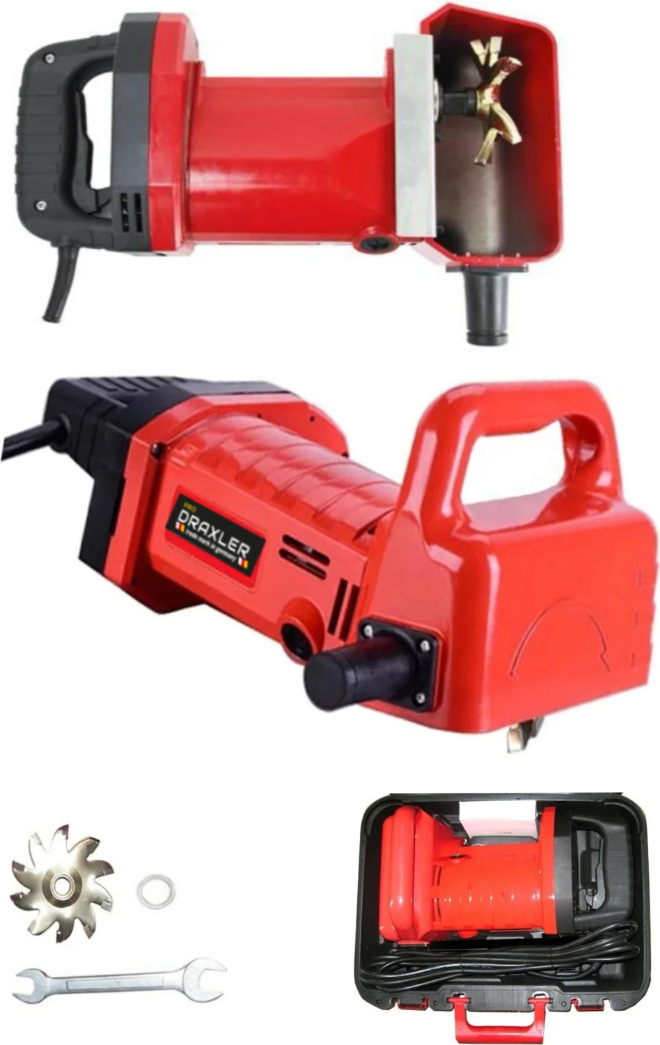 alman Teknolojisi Metak Şanzuman Motor Korumalı Tam Profesyonel Kanal Açma Makinası