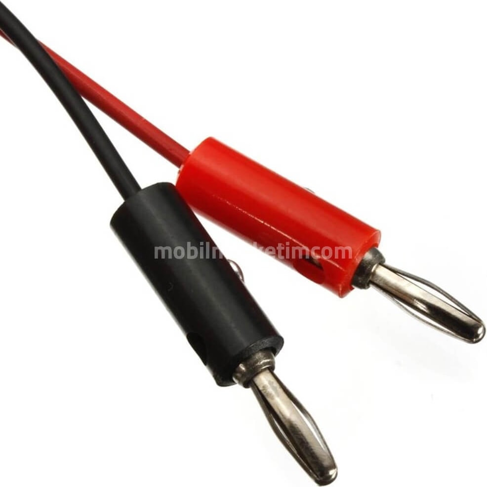 Güç Kaynağı Kablosu Power Supply Kablosu Banana+Timsah Soket