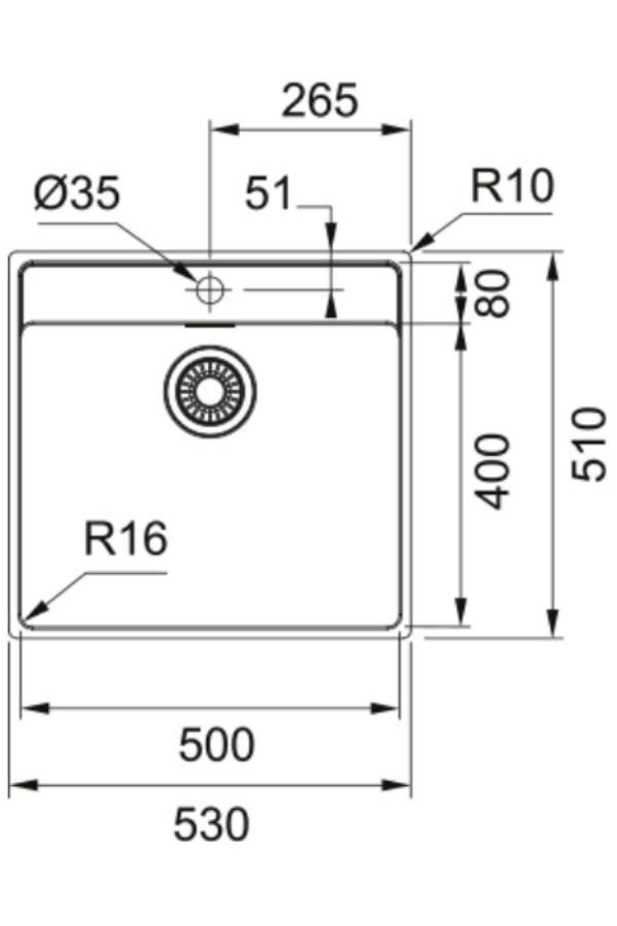 - Maris Mrx 210-50 Tl Inox Eviye