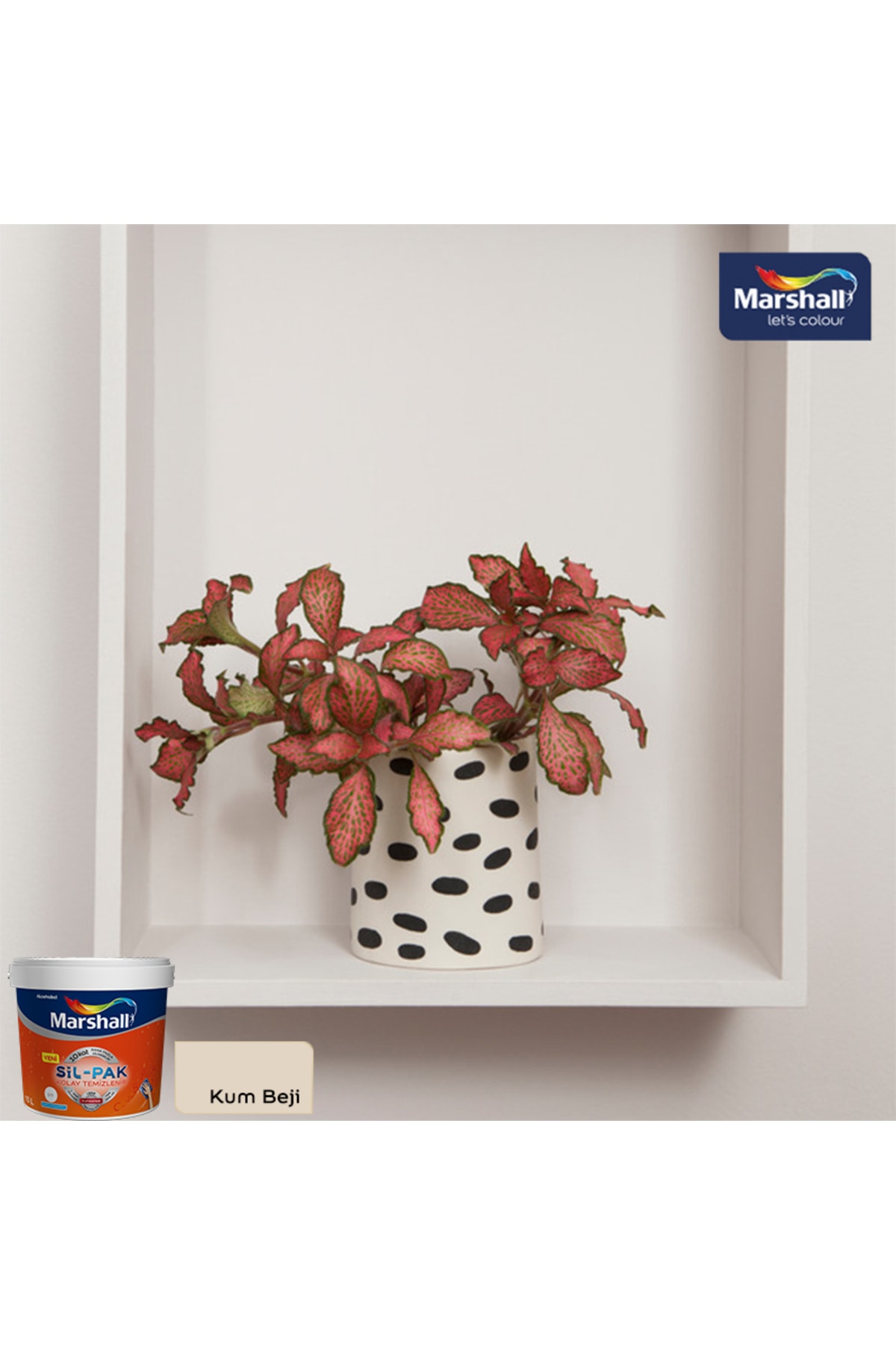 Sil-pak Duvar Boyası 2.5 lt Şifon