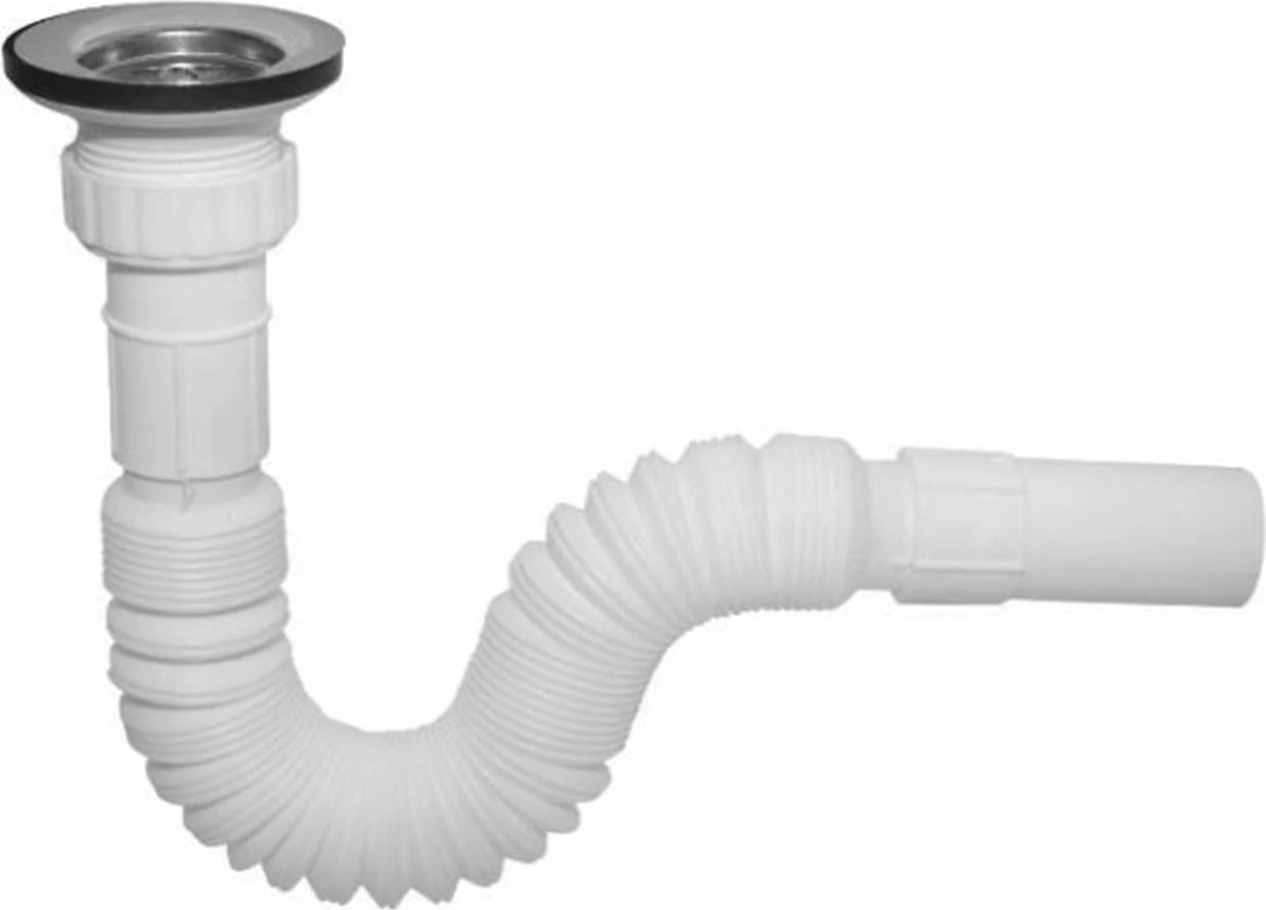 Lüx Wares Körüklü Sifon Kısa