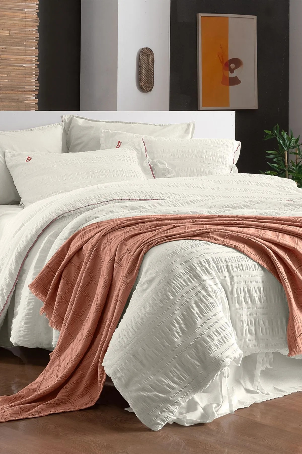Leon Çift Kişilik %100 Pamuk Mood Comfort Nevresim Takımı