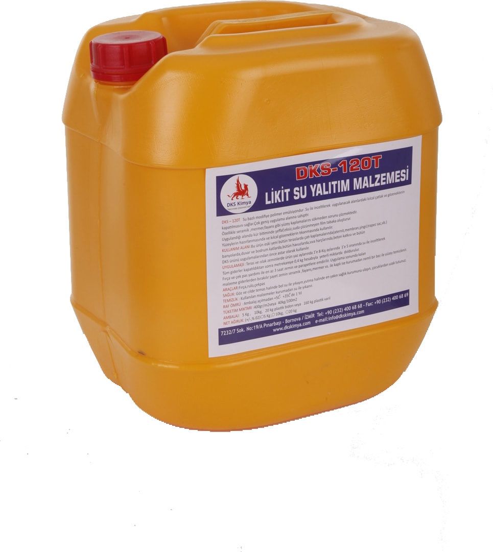 120T - Likit,Şeffaf Su Yalıtım Malzemesi 5Kg