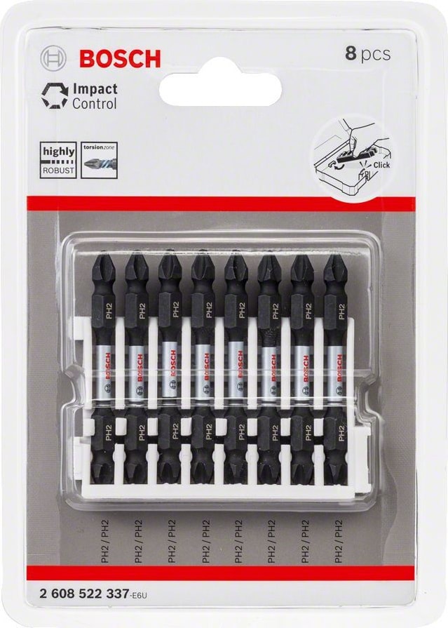 BOSCH Impact Ctrl Çift Taraflı Ph2X65 Mm (1 Adet)