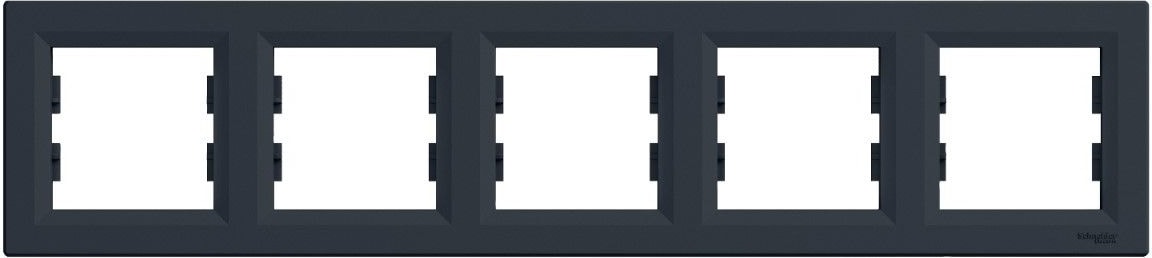 Asfora Antrasit Beşli Çerçeve Yatay