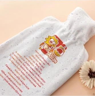 Hediyesepeti Aslan Burcu Arkadaşa Hediye Esprili Yorumlu Sıcak Su Torbası