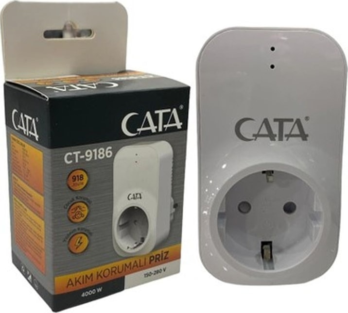 CT-9186 4000W 918 Joule Akım Korumalı Priz