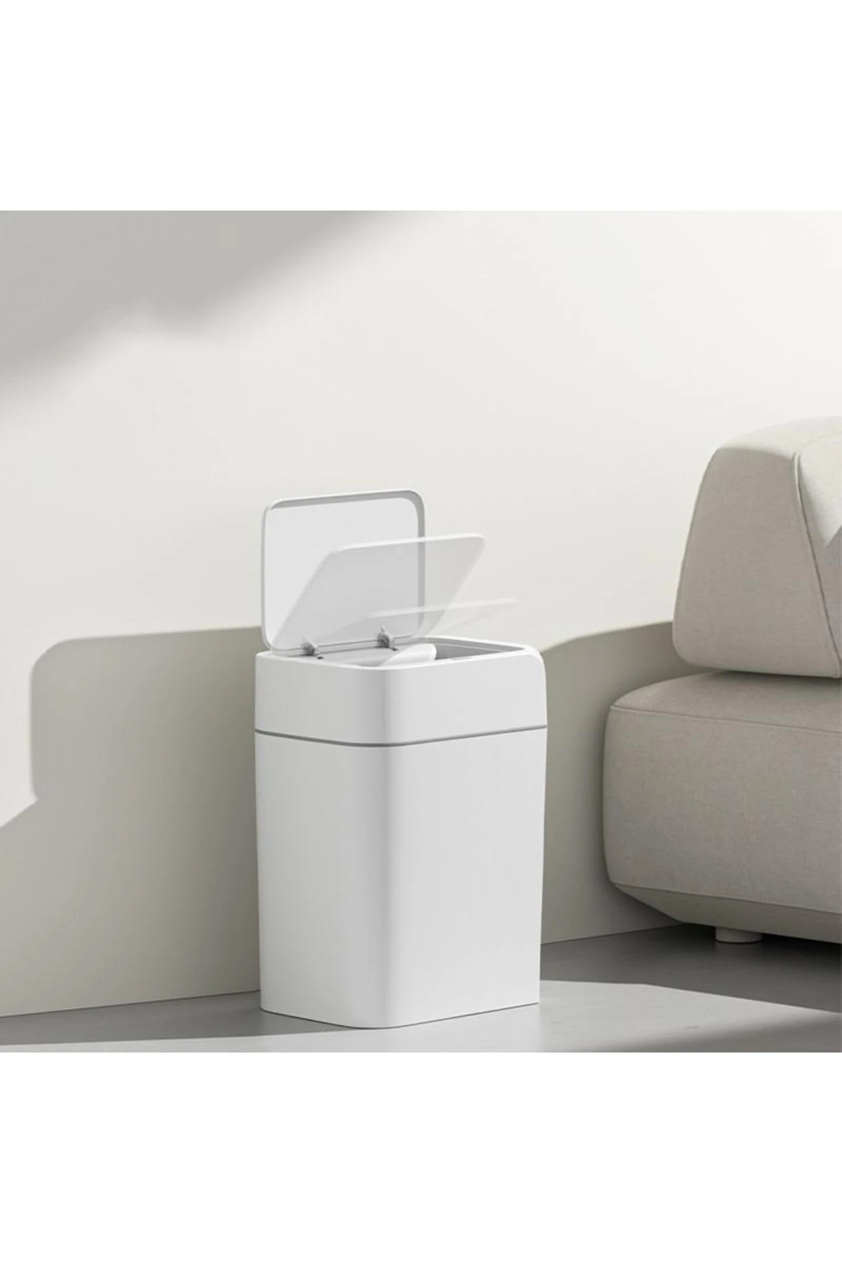 OTOMATİK SENSÖRLÜ ÇÖP KOVASI SON TEKNOLOJİ KENDİ KENDİNE AÇILIP KAPANAN ÇÖP KOVASI