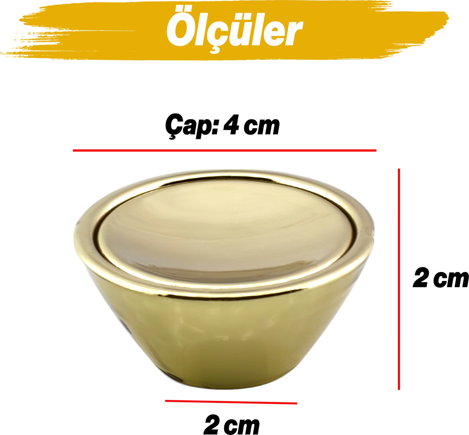10 Adet Delta Düğme Gold Mobilya Mutfak Dolap Dolabı Çekmece Kulbu Plastik Altın Tek Vida Kulp