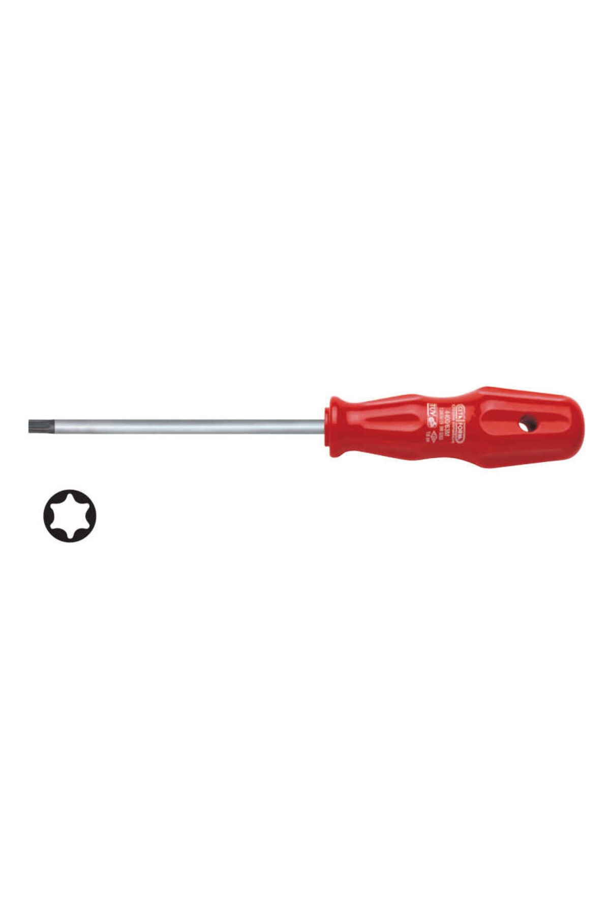 Delikli Torx Uçlu Tornavida Tr20