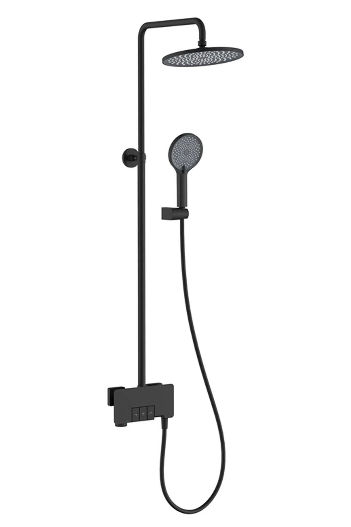 Fj-3155 Mat Siyah Duş Ünitesi Fj-3155