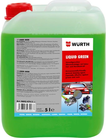 araç Dış Temizleyici Lıquıd Green 5 Lt