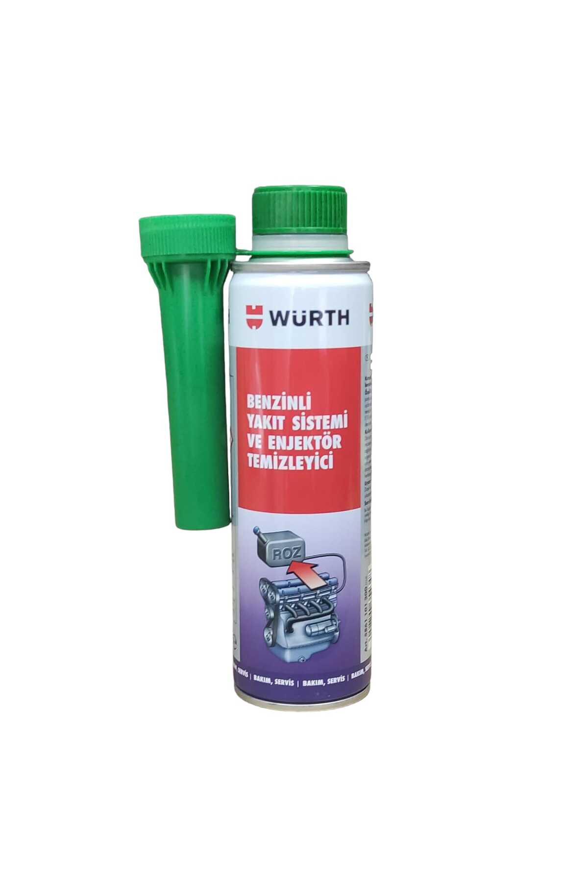 WÜRTH BENZİN ENJEKTÖR TEMİZLEYİCİ 300 ML