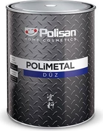Polimetal Düz Mat Siyah 2.5 Lt