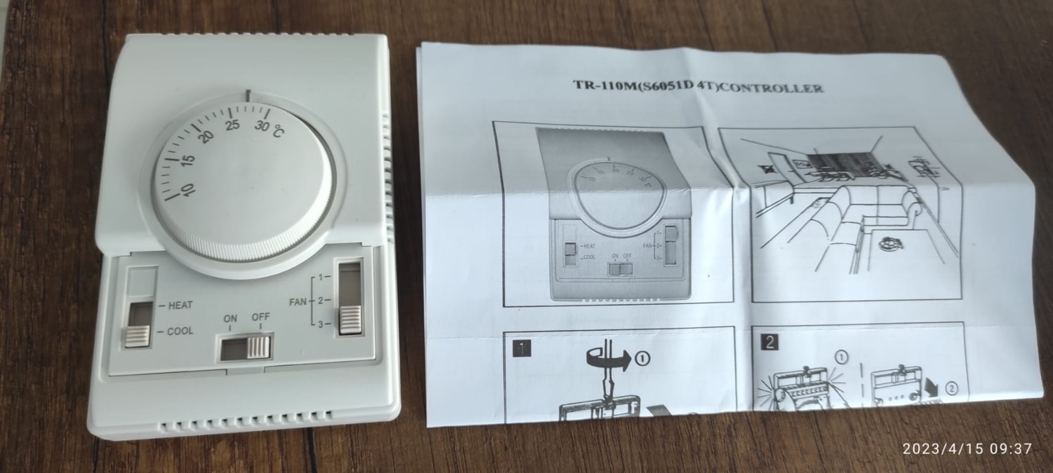 Fancoil Termostatı TR 110M