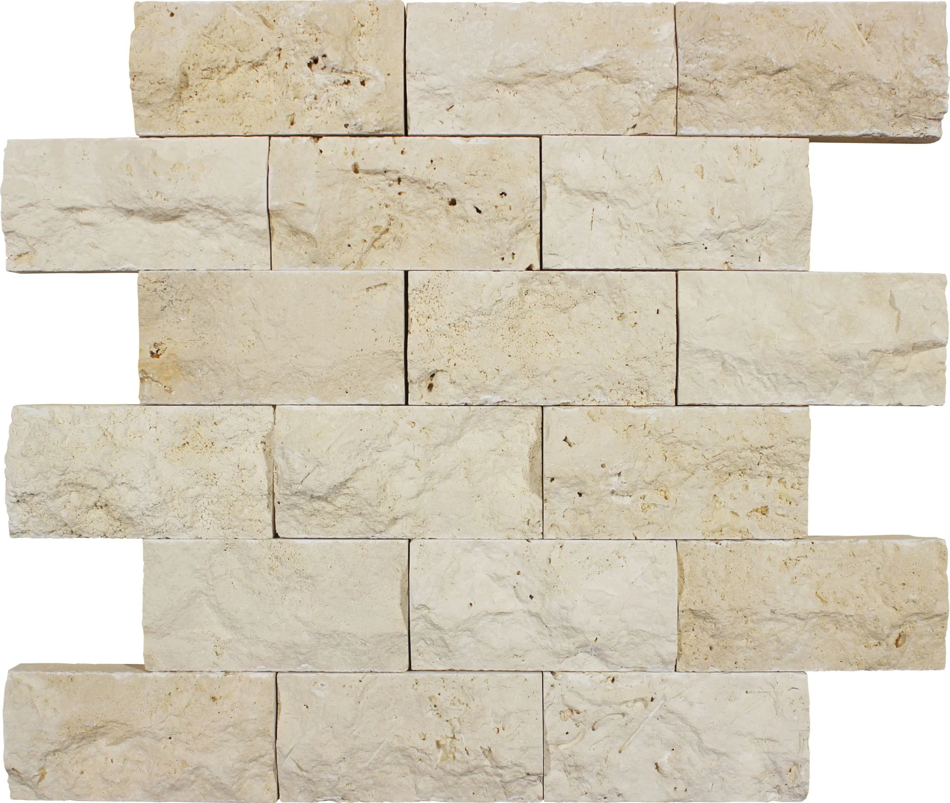 Light Traverten Patlatma Mozaik