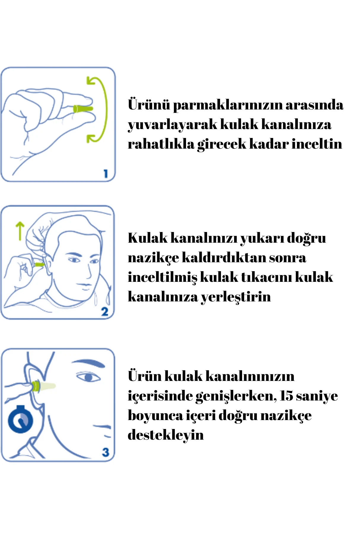 Kulak Tıkaçı 10 Çift Ses Önleyici Uyku Çalışma Kulaktıkacı 7700