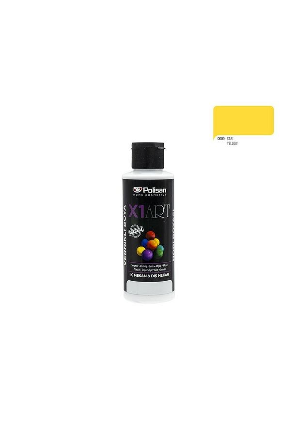 POLİSAN X1 HOBİ BOYASI 0016 SARI 120 ML