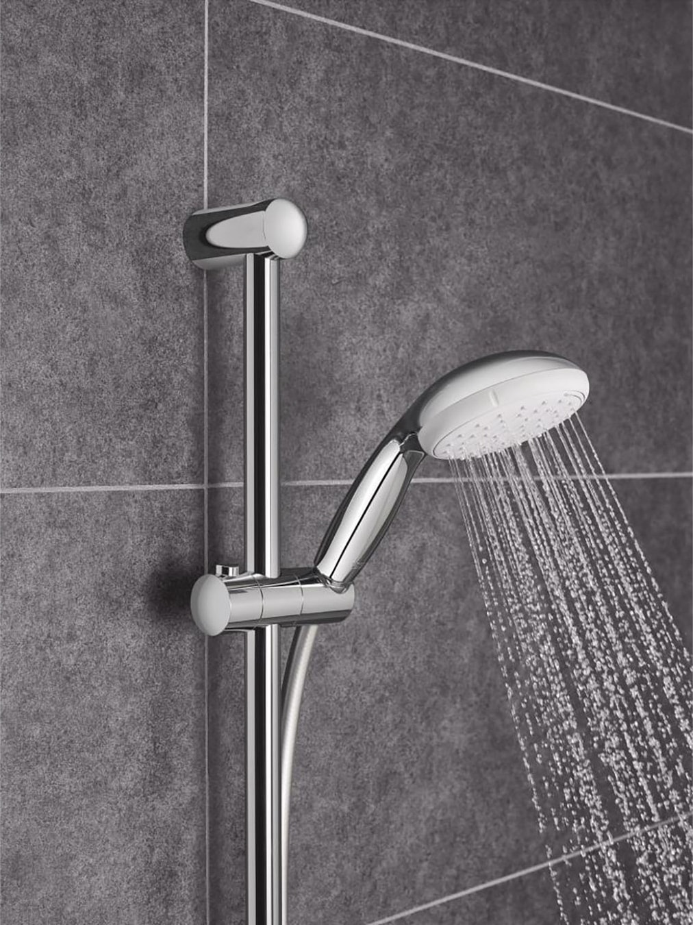 Duş Seti 2 Akışlı Tempesta Krom - 2759810E