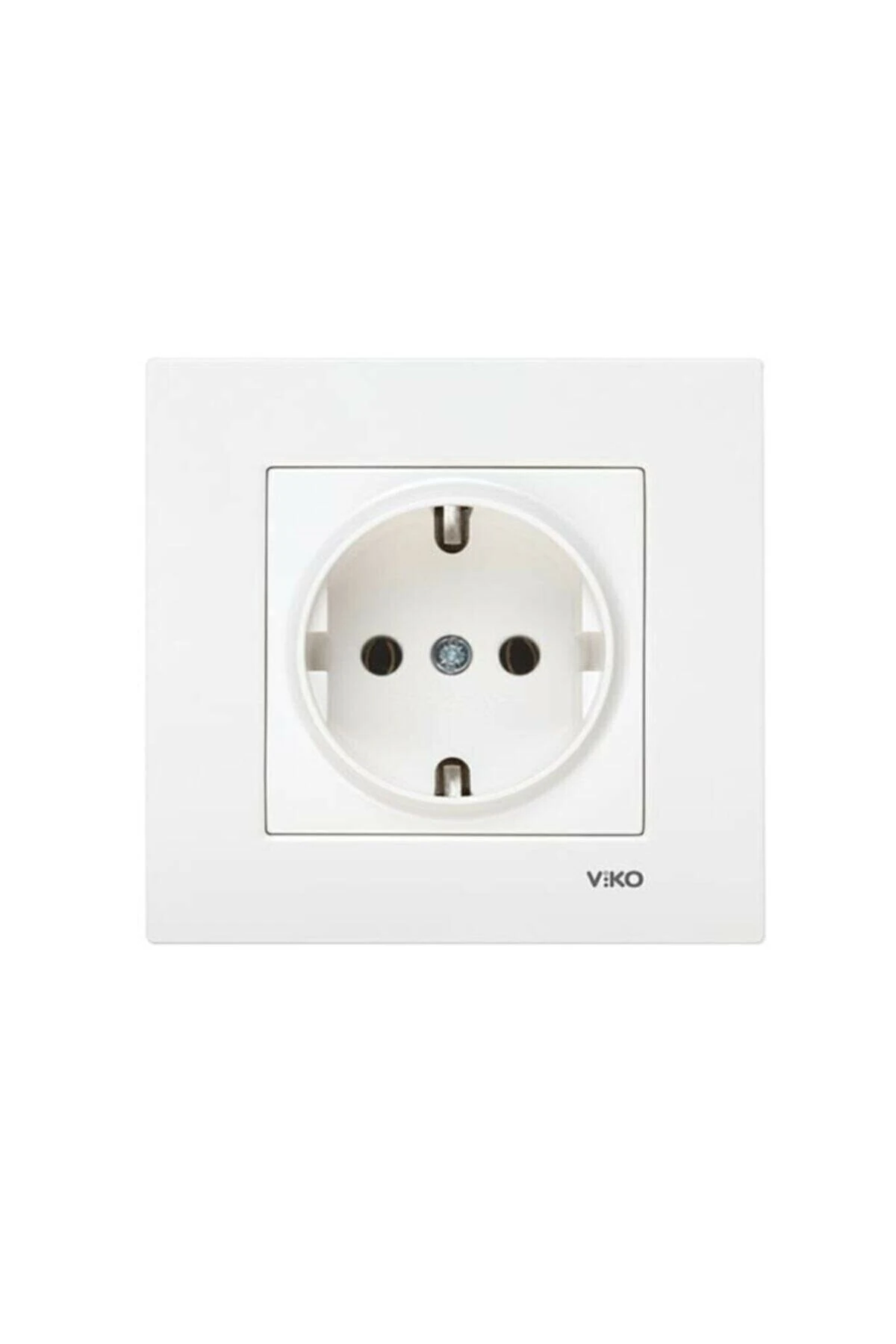 -karre 12'li Topraklı Priz + Çerçeve