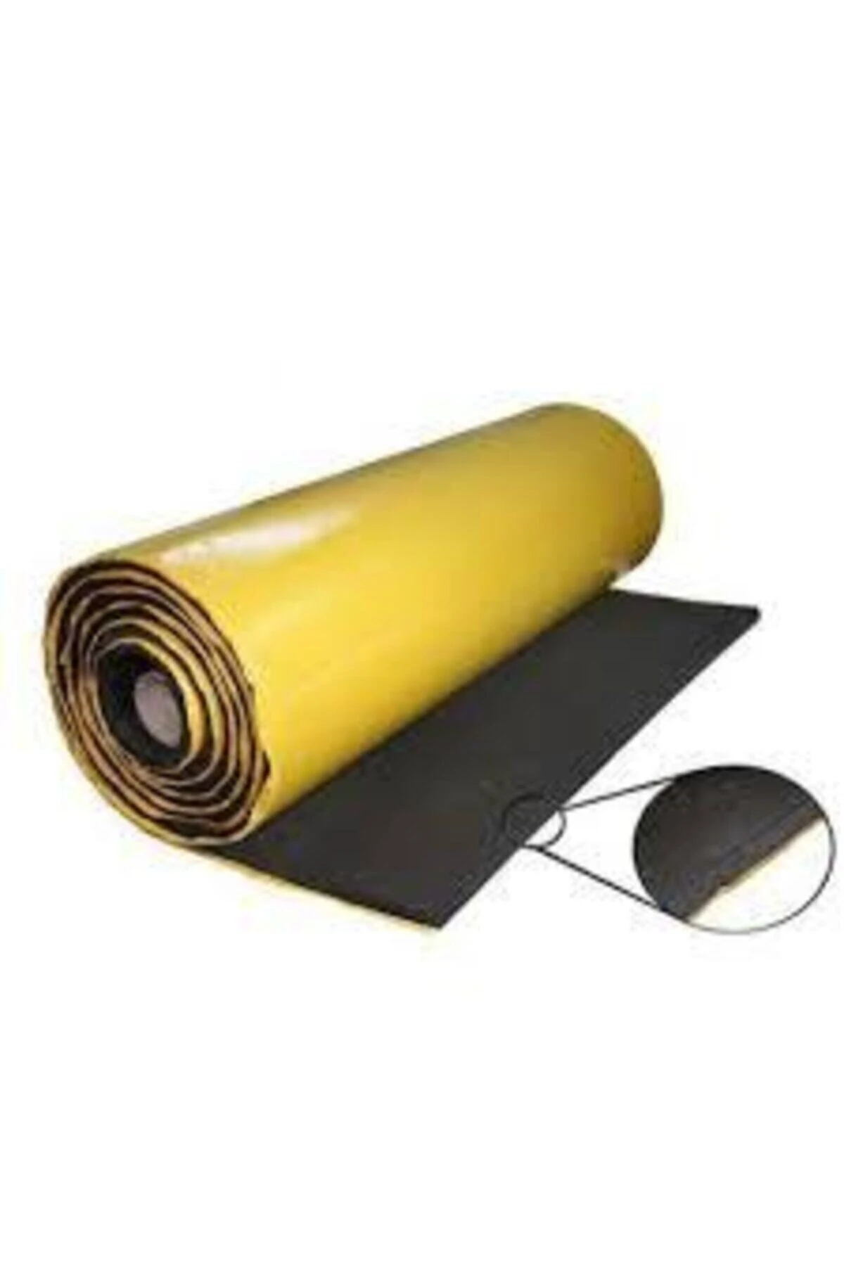 Kendinden Yapışkanlı 9mm Kalınlık- 60cmx100cm Oto ses-  Karavan Ev  Ses Akustik Kauçuk Yalıtımı