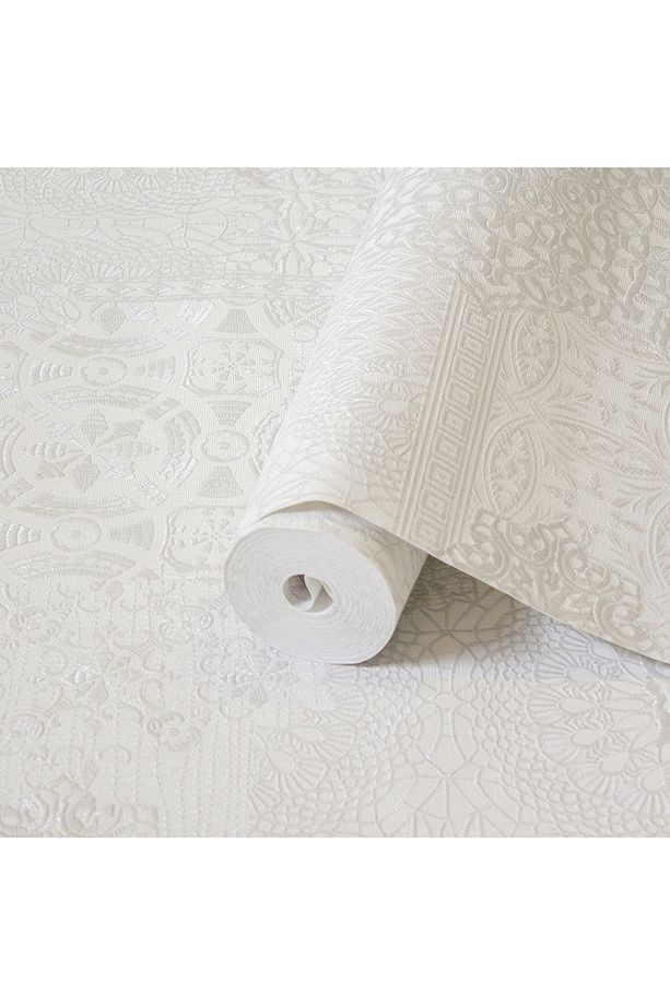 Dante 1409 Modern Geometrik Damask Desenli Duvar Kağıdı 10,6m2