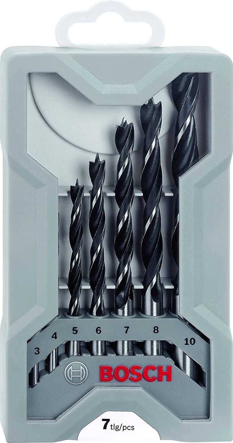 BOSCH Ahşap Matkap Ucu Seti 7 Parçalı