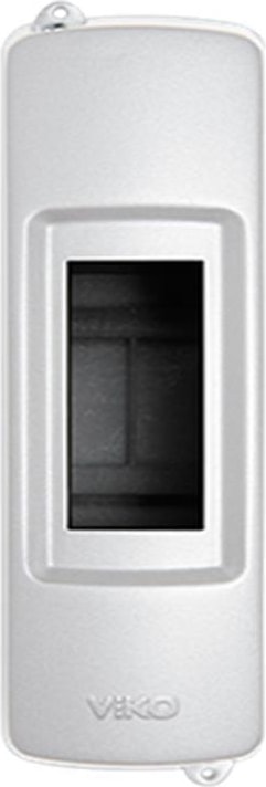 1'li Mühürlü Sıvı Üstü Sigorta Kutusu Kırık Beyaz