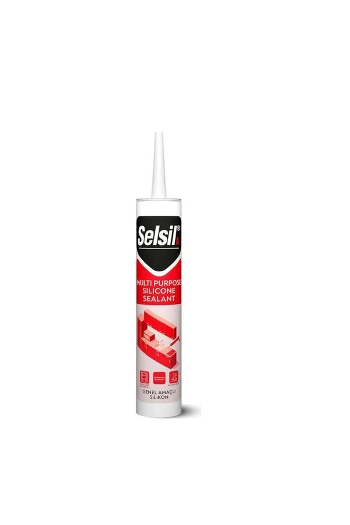 SELSİL Silikon Antrasit 280ml