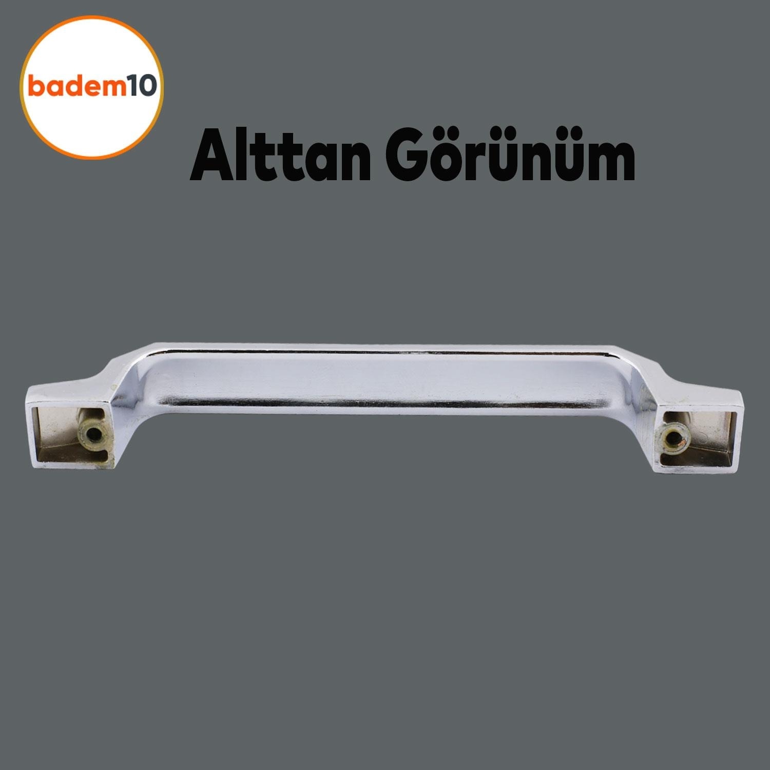 Mobilya Mutfak Dolabı Çekmece Dolap Kulpu Düz Metal Kulpları Kulbu Kulpu (128 Mm-12.8 Cm) Krom