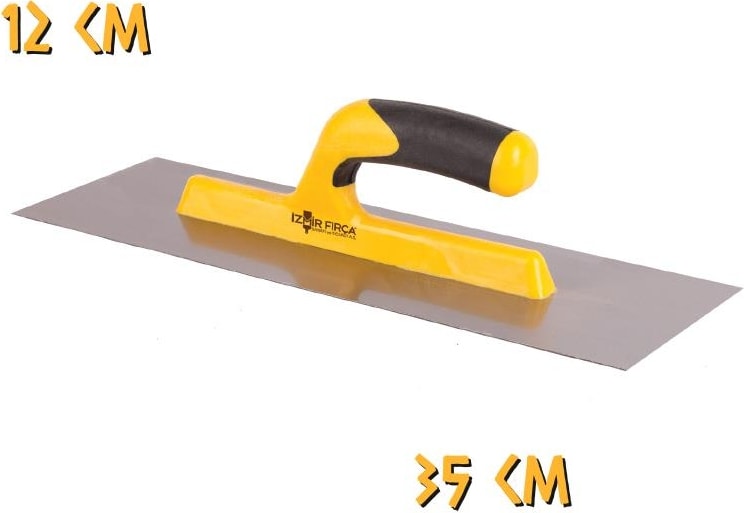 İZMİR FIRÇA Izmir Fırça Plastik Saplı Seramik Malası Üçgen Diş - 35 Cm.
