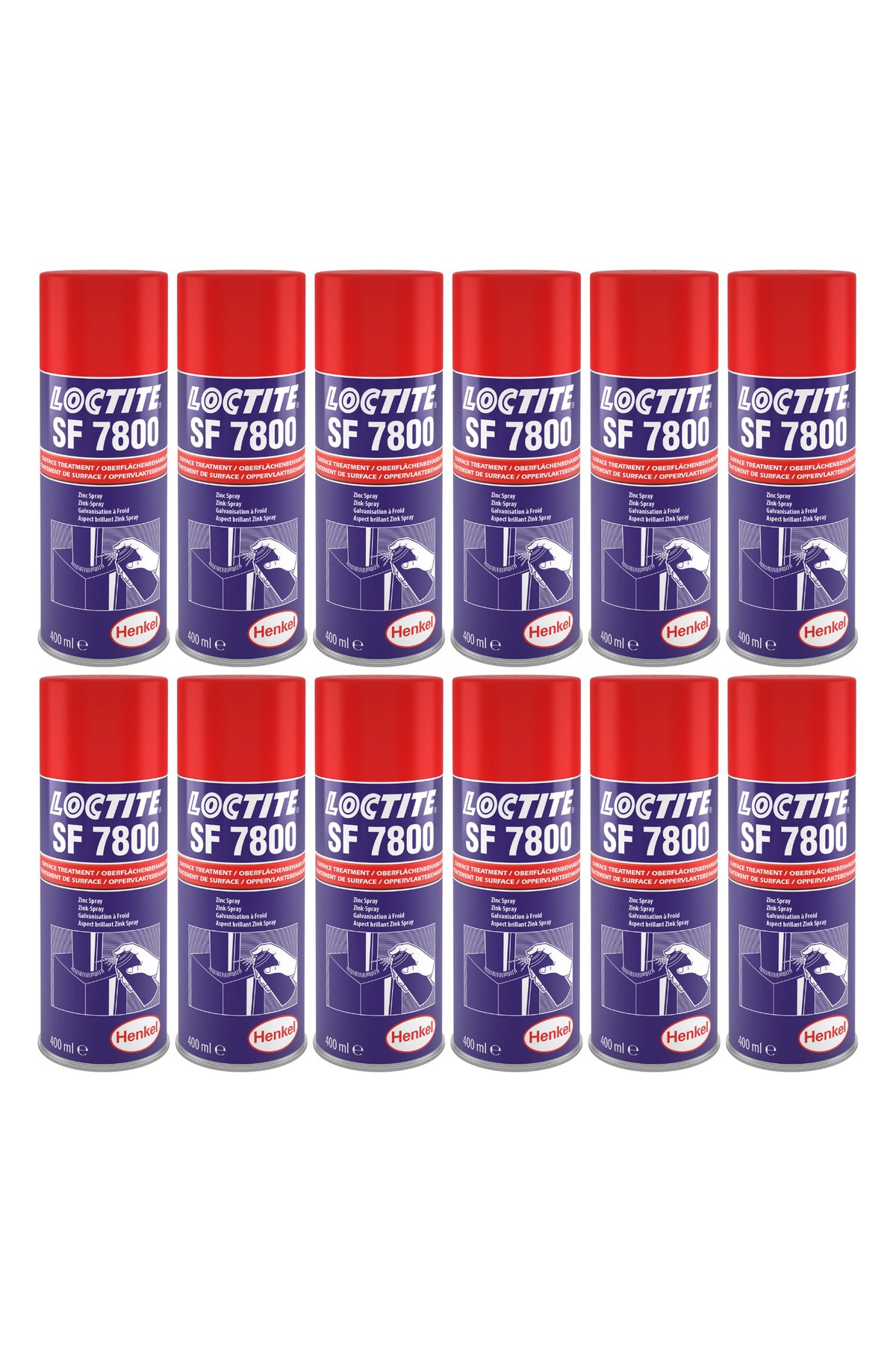 SF7800 ÇİNKO SPREY 400 ML - 12 ADET