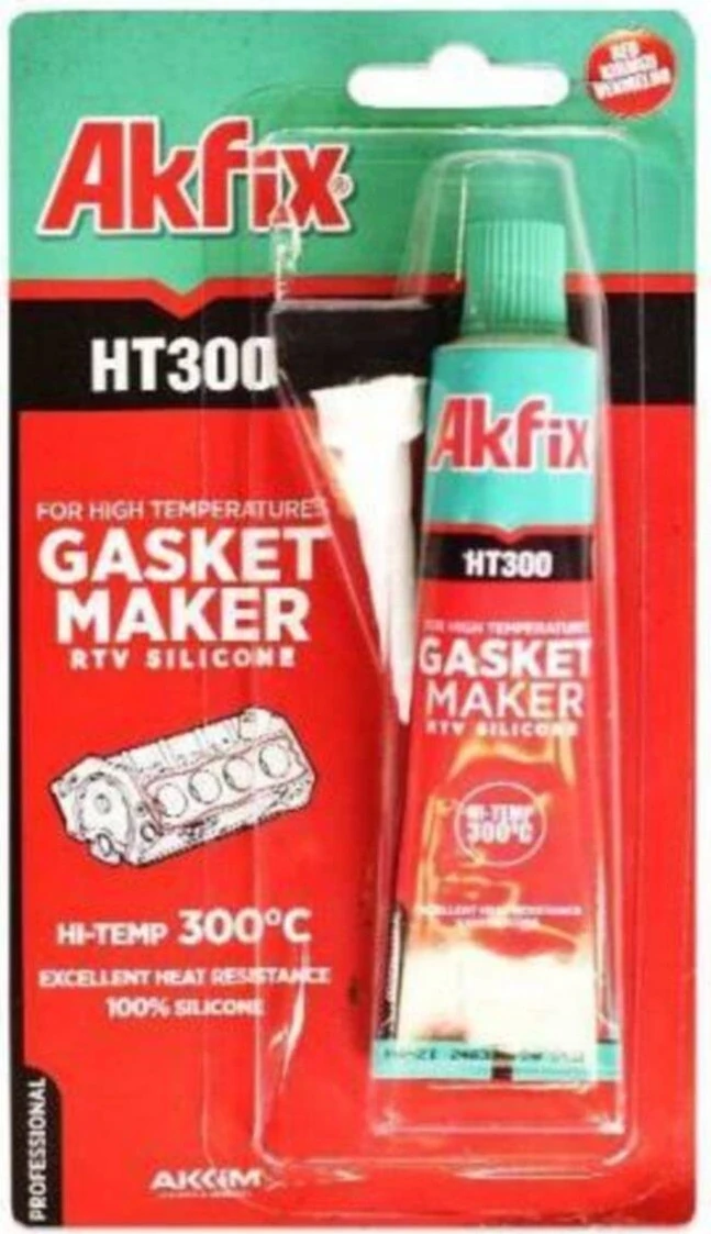 kg Ahşap Dünyası  HT300 Yüksek Isı Silikonu/sıvı Conta 50GR