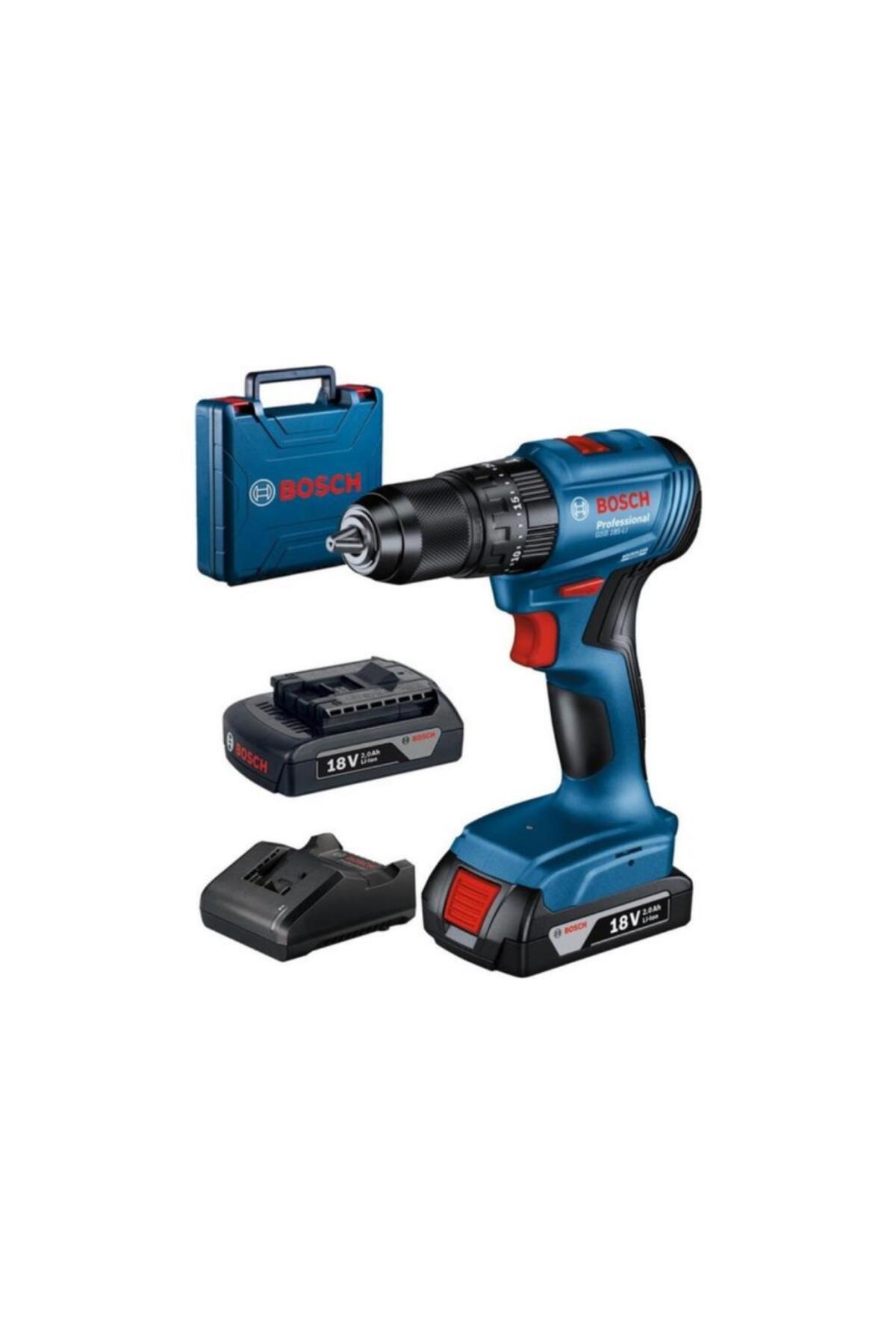 BOSCH Gsb 185-lı Akülü Vidalama 2x2 Ah