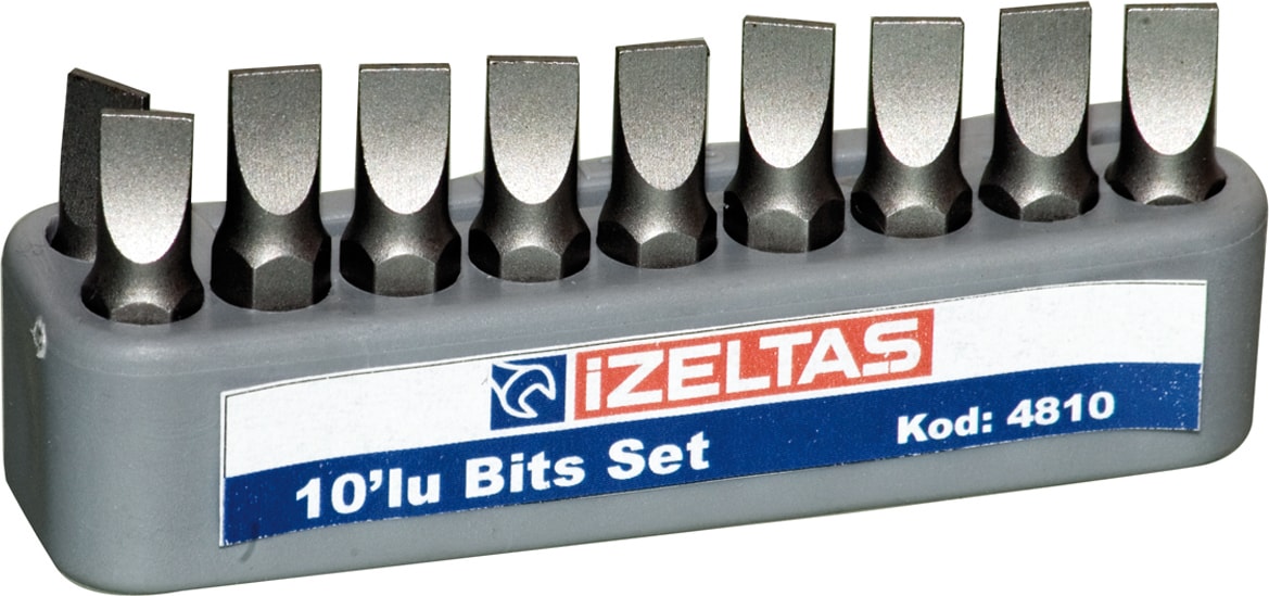 Düz Bits Uç Set 1,2X6,5