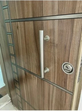 Çelik Kapı Çekme Kolu Boru Tip 40CM Ayarlanabilir Sistem