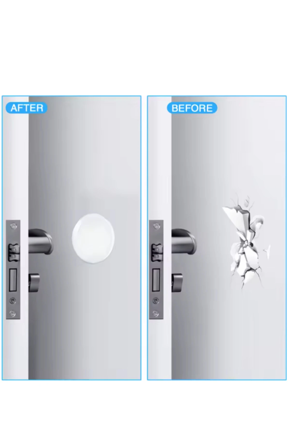 12 Adet 3 Cm Şeffaf Tasarım Çarpışma ve Gürültü Önleyici Kapı Dolap Durdurucu Silikon Darbe Pedi