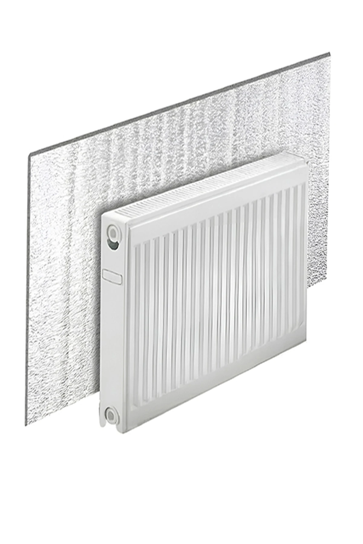 Kalorifer Petek Arkalığı Yalıtım Folyo Kaplı Yansıtıcı 15 Metre Duvar Izolasyonu Doğalgaz Tasarrufu