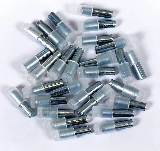 X-Perk Raf Pimi Plastik Tutucu Mobilya Dolap Raf Pimi 25'li Set Çap 5 mm Boy 20 mm