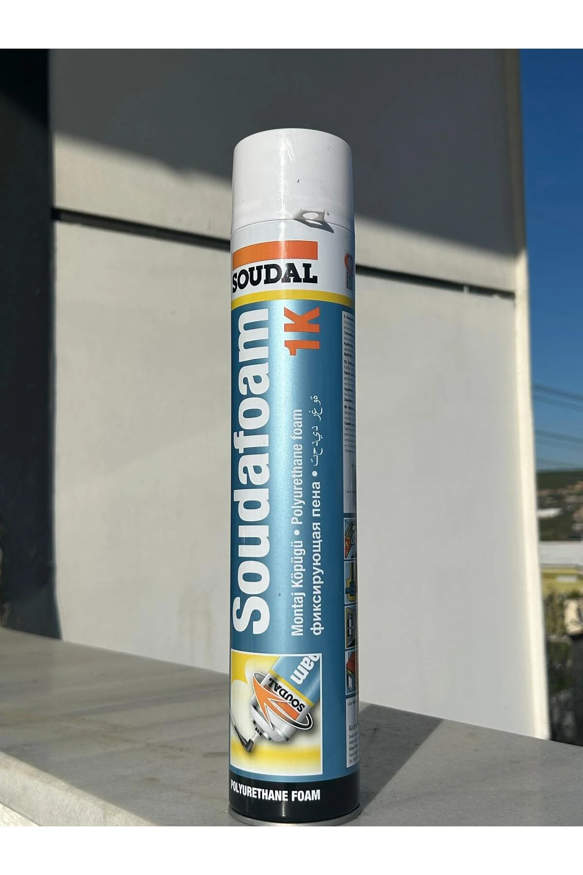 SOUDAFOAM 1k POLİÜRETAN MONTAJ KÖPÜĞÜ 600 Gr