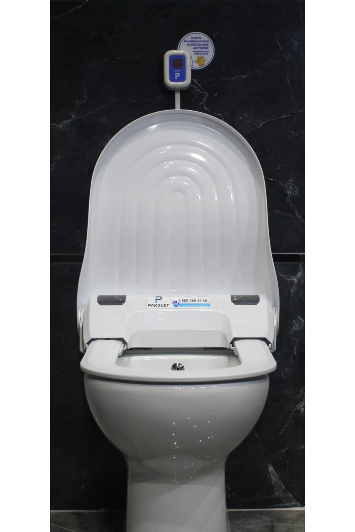 Sensörlü Hijyenik Klozet Kapağı Ve 15 Adet Hijyen Rulosu