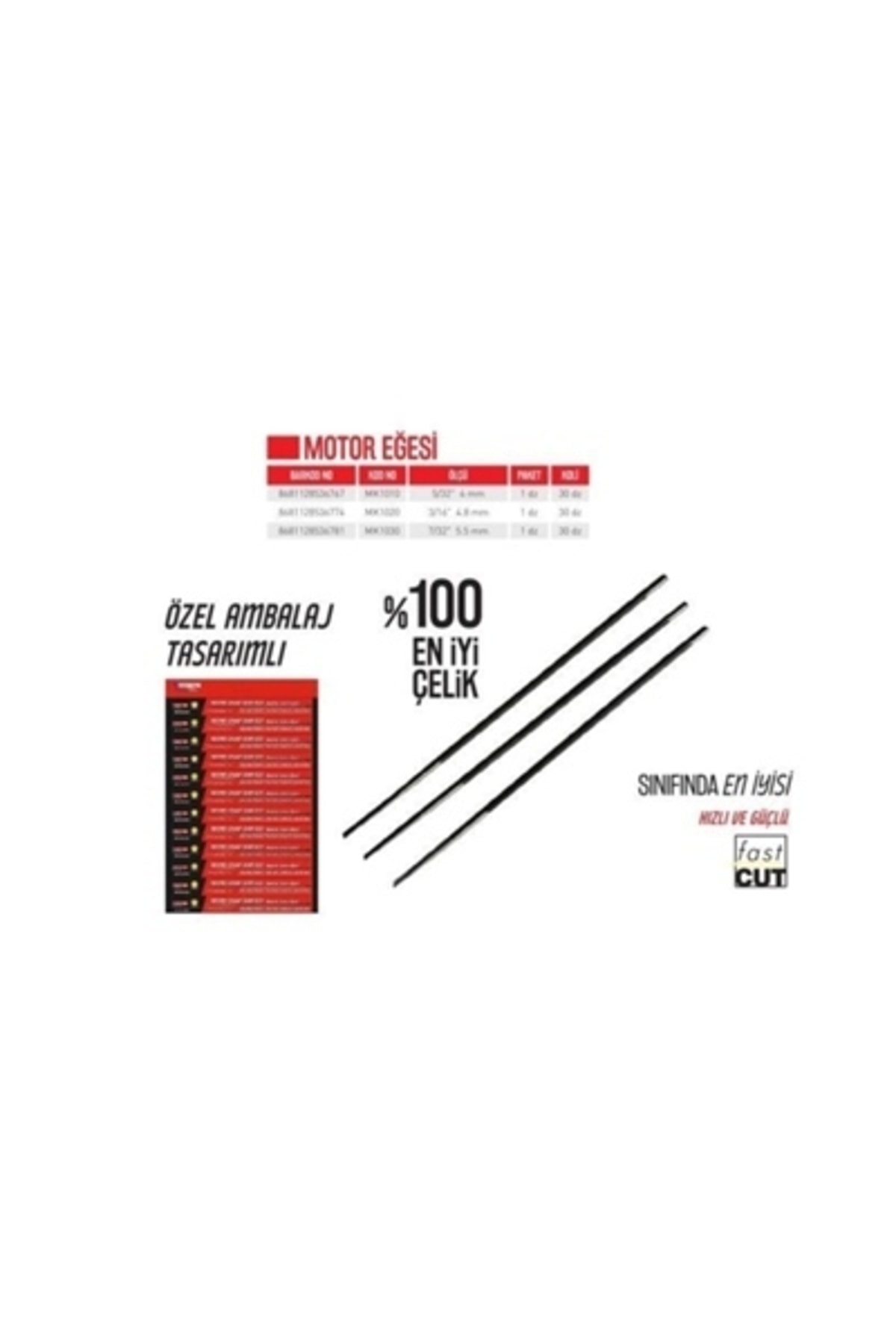 Bay-tec Motor Eğesi 5/32"-4" (mk1010)