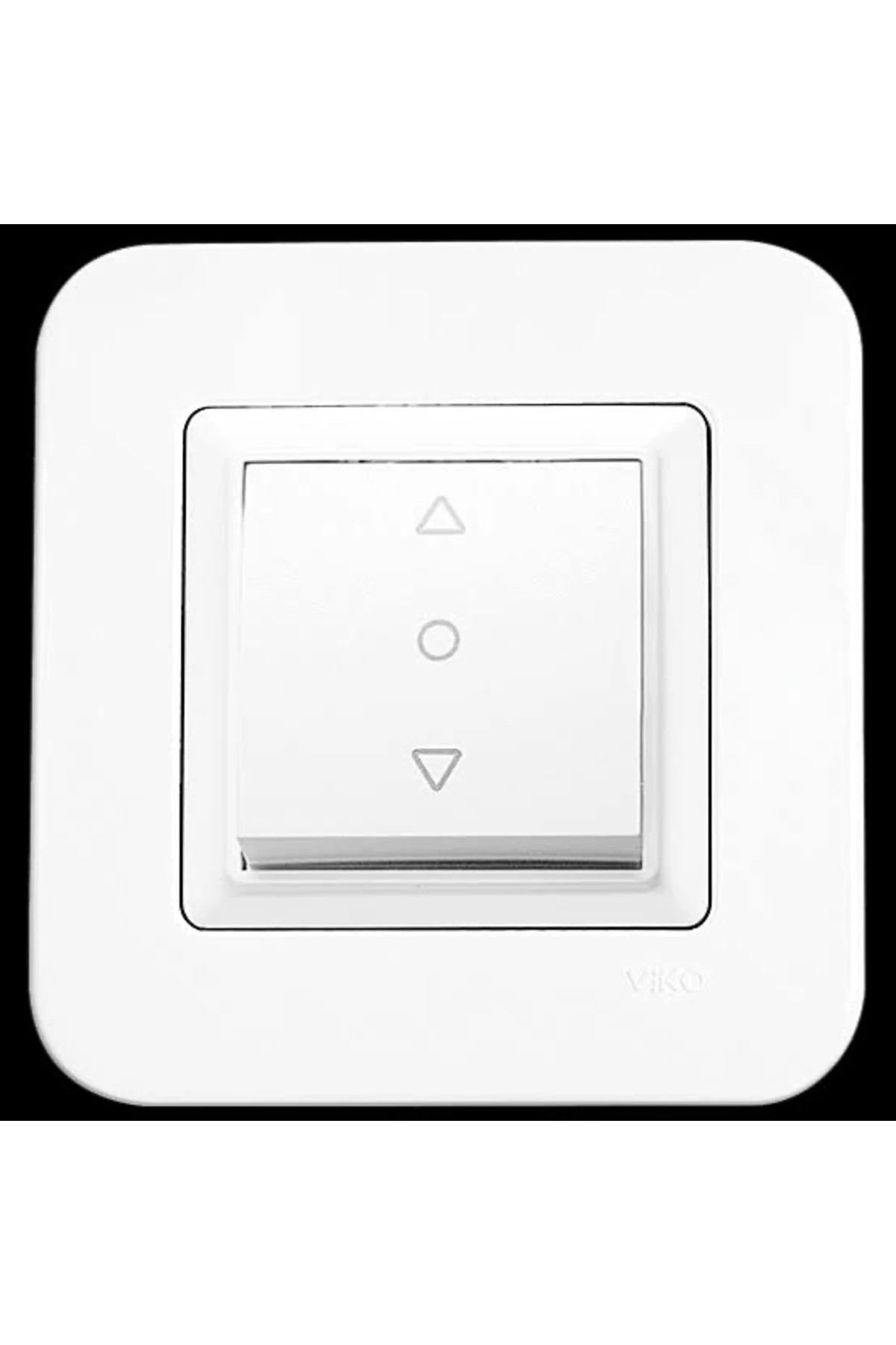 Rollina Beyaz Tek Düğme Jaluzi Kumanda Anahtarı