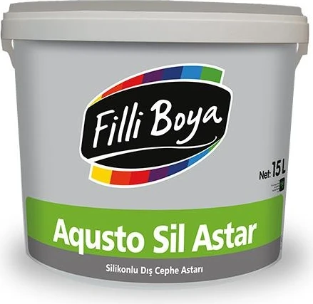 Filli Boya Aqusto Sil Dış Cephe Astarı 7.5 Lt Beyaz