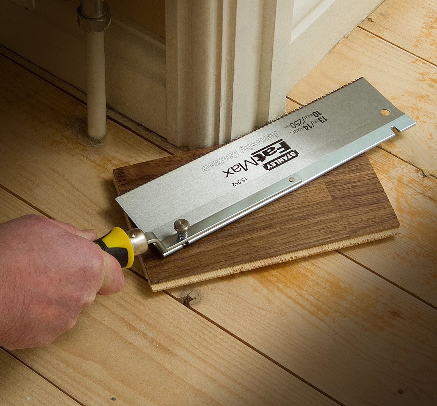 0-15-252 Fatmax Testere Siyah Sarı Çift Taraf Ayarlı 250 mm