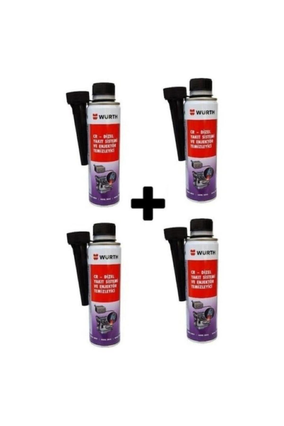 Dizel Enjektör Temizleyici Yeni Nesil Arttırıcı 300 Ml 4 Adet