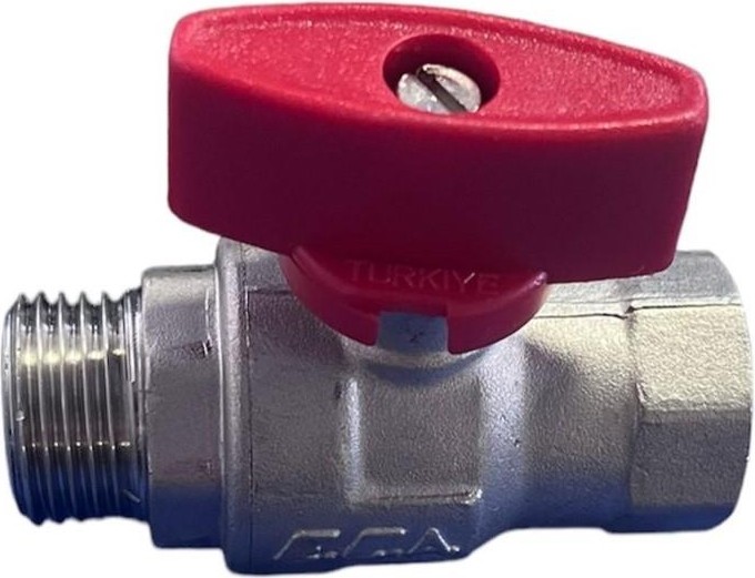 Eca 1/2" Kelebek Volanlı Küresel Valf (Dış Vida+Iç Vida) 102122381